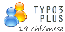 Typo3 Plus - CHF 17/mese